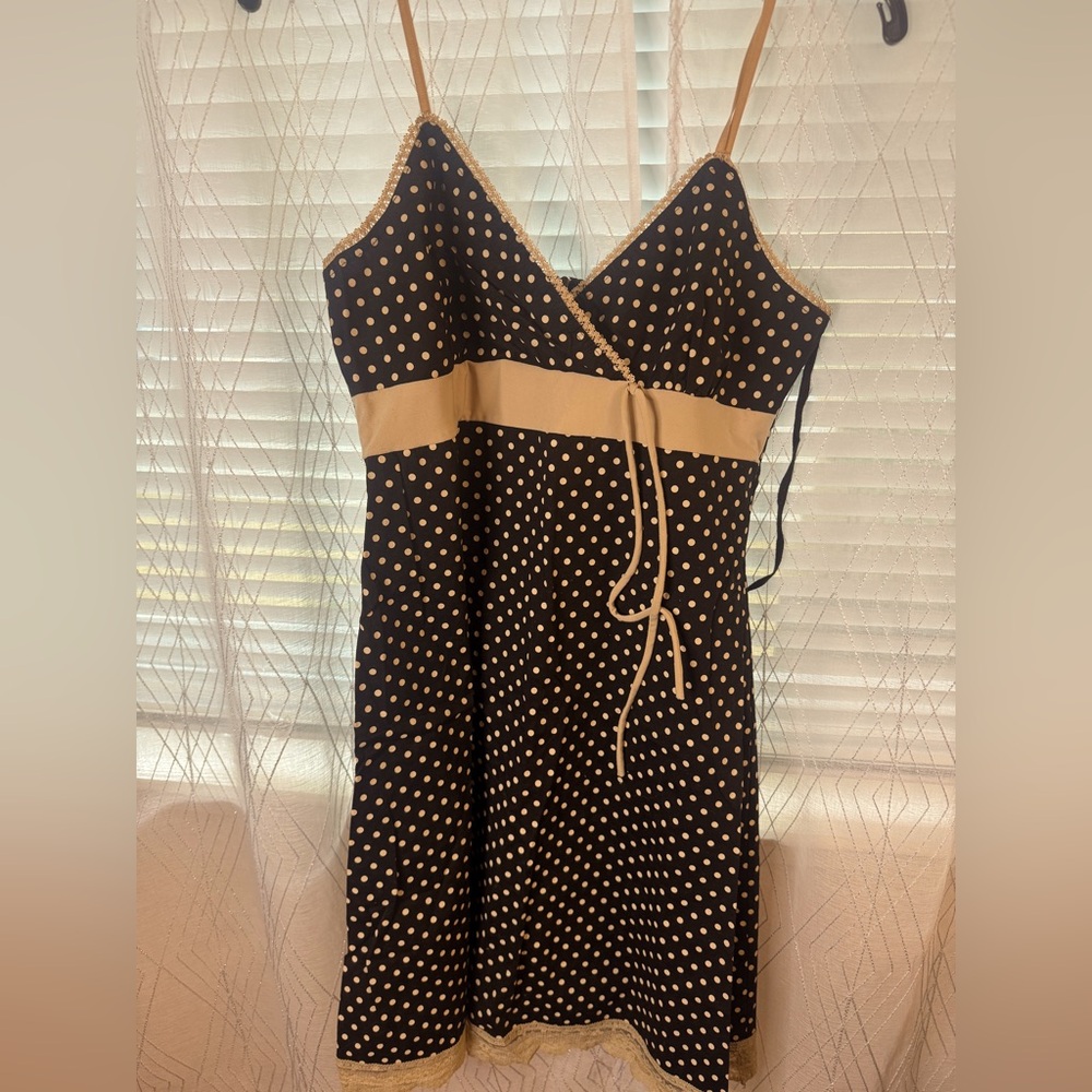 Taroo Polka Dot Dress - L